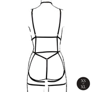 Le Desir - Strappy Open Cup Body Harness Einheitsgröße - Schwarz