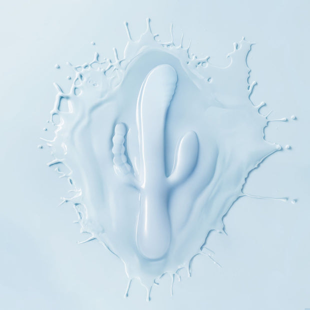 Good Vibes Only - Sage - Triple Stimulation Vibe - Blau