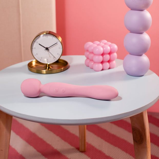 Good Vibes Only - Simi - Doppelseitiger Wand-Vibrator - Rosa