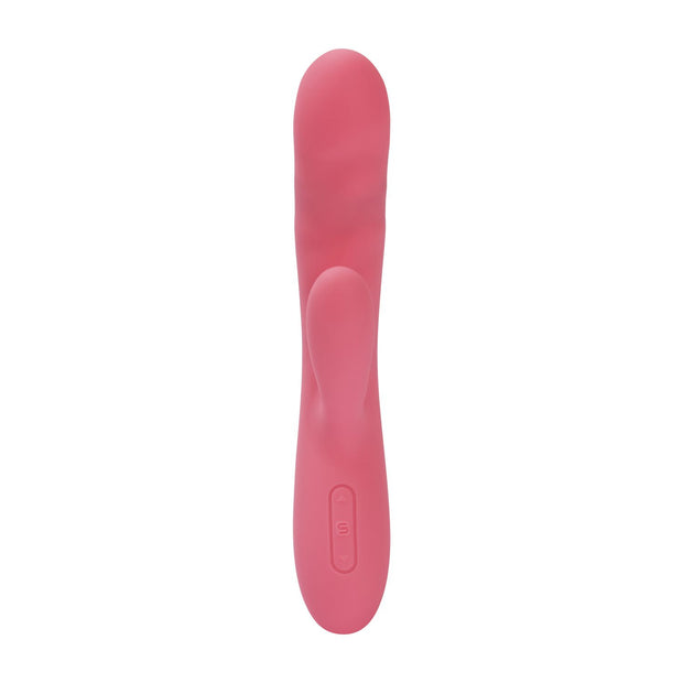 SVAKOM - Avery Stoßender Rabbit Vibrator - Erdbeerrosa