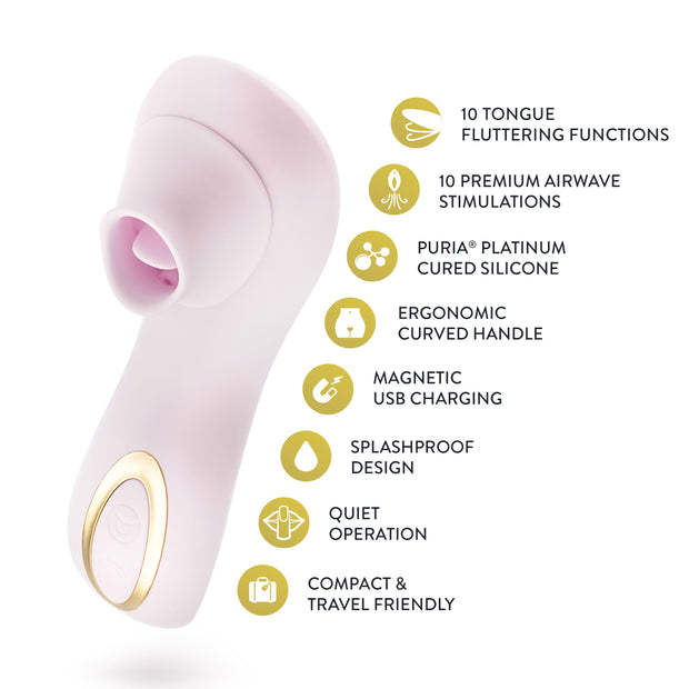 Blush - Delice Fleur Luftimpuls-Vibrator - Barely Purple