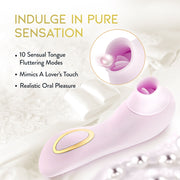 Blush - Delice Fleur Luftimpuls-Vibrator - Barely Purple