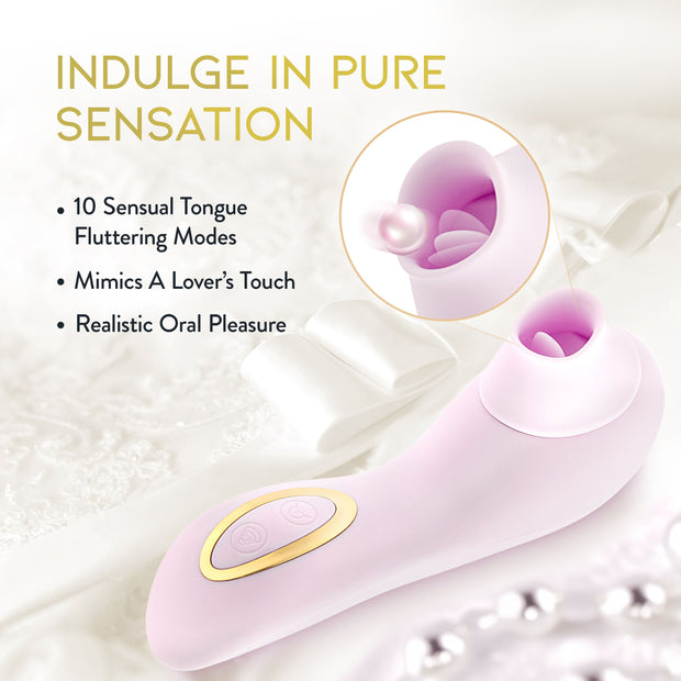 Blush - Delice Fleur Luftimpuls-Vibrator - Barely Purple