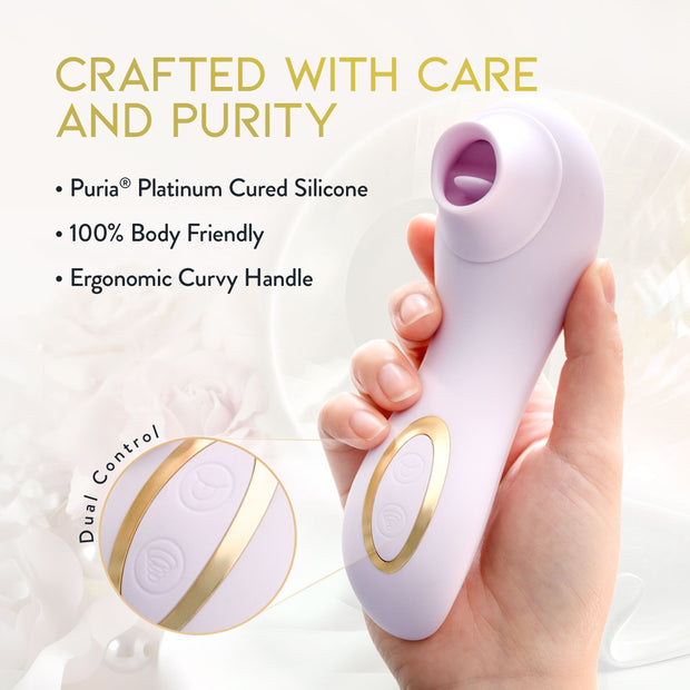 Blush - Delice Fleur Luftimpuls-Vibrator - Barely Purple
