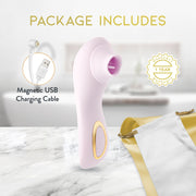 Blush - Delice Fleur Luftimpuls-Vibrator - Barely Purple