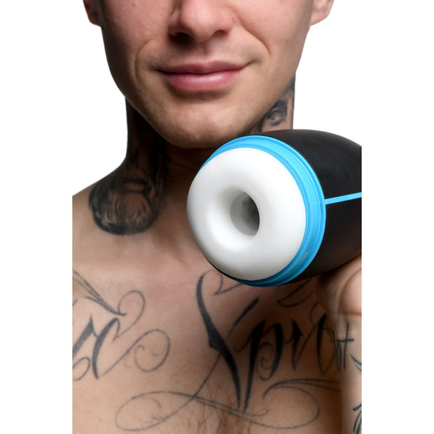 THE MILKER - Extreme 16X Saug-Masturbator - Schwarz/Blau