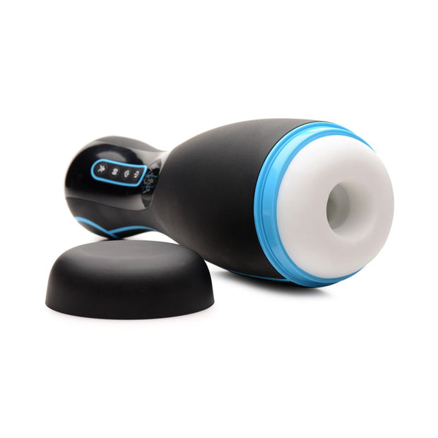 THE MILKER - Extreme 16X Saug-Masturbator - Schwarz/Blau