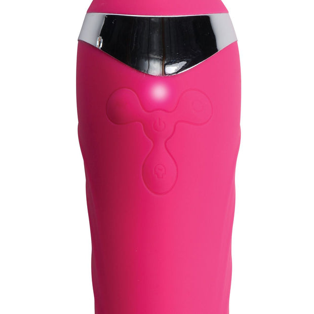 INMI - Ultra Thrust-Her Vibrationsstab aus Silikon - Rosa