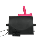 LOVE BOTZ - 50X Saddle Pro Sexmaschine mit 4 Aufsätzen - Schwarz