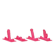 LOVE BOTZ - 50X Saddle Pro Sexmaschine mit 4 Aufsätzen - Schwarz