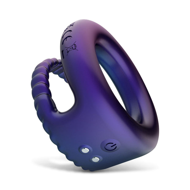 Hueman - Jupiter Vibrierender Cockring - Lila