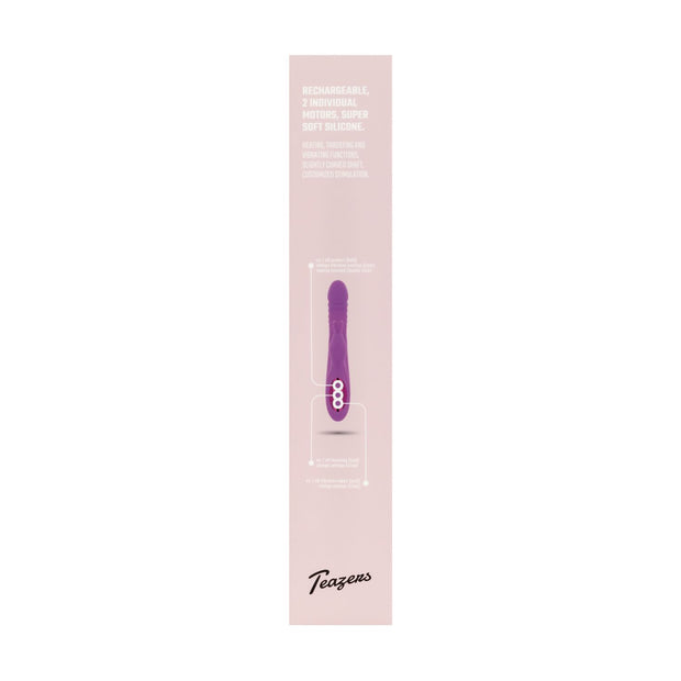 Teazers - Wärmender Rabbit Vibrator - Lila