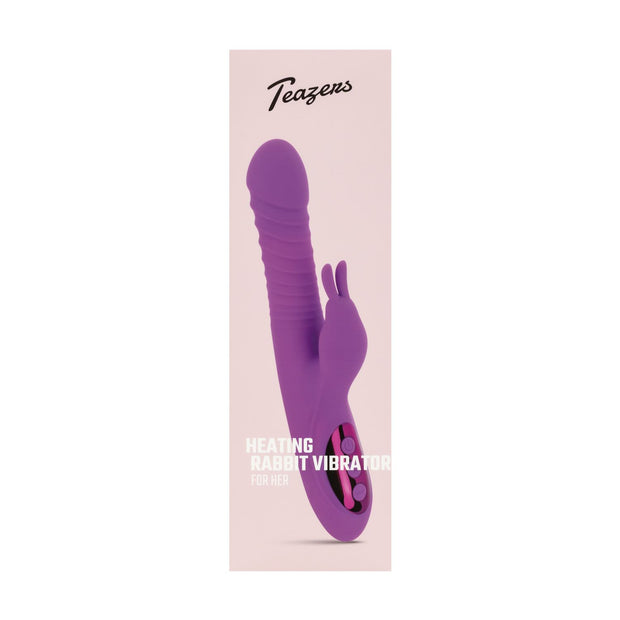 Teazers - Wärmender Rabbit Vibrator - Lila