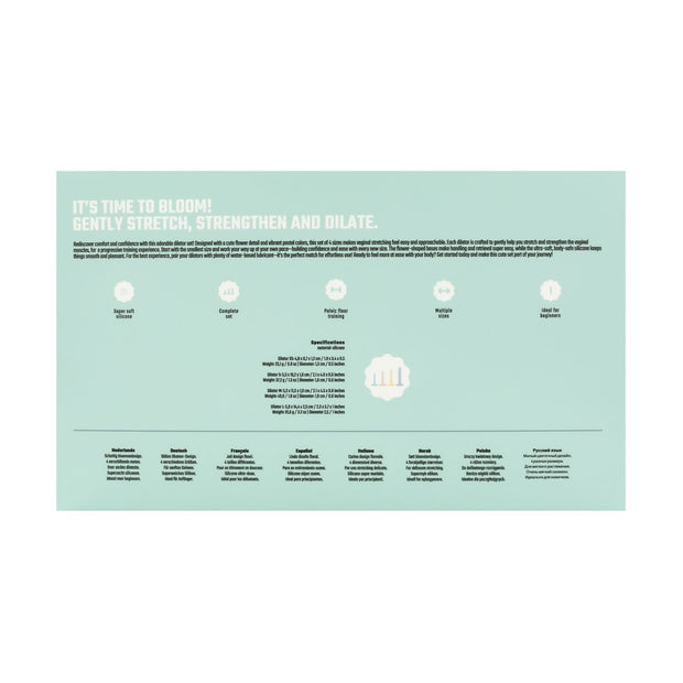 Teazers - Vaginaldilatator-Set - 4-teilig