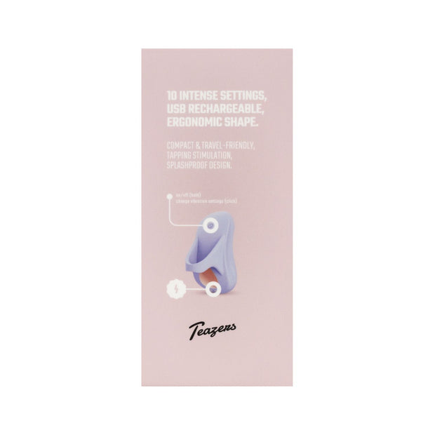Teazers - Finger-Vibrator mit Klopfender Stimulation - Lila
