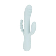 Good Vibes Only - Sage - Triple Stimulation Vibe - Blau