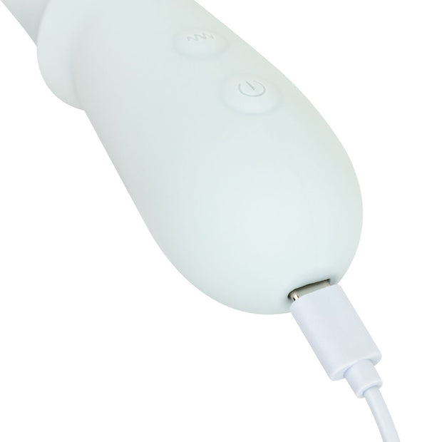 Good Vibes Only - Sage - Triple Stimulation Vibe - Blau