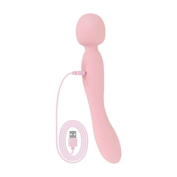 Good Vibes Only - Simi - Doppelseitiger Wand-Vibrator - Rosa