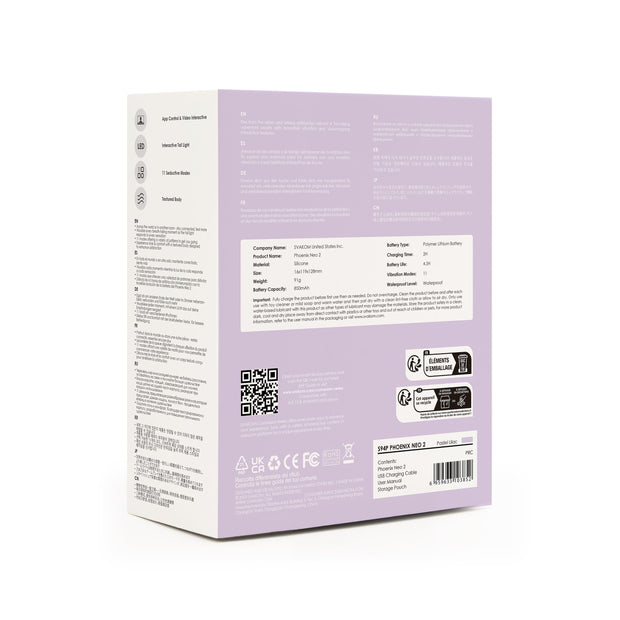 Svakom - Phoenix Neo 2 Bullet Vibrator –  Lavender