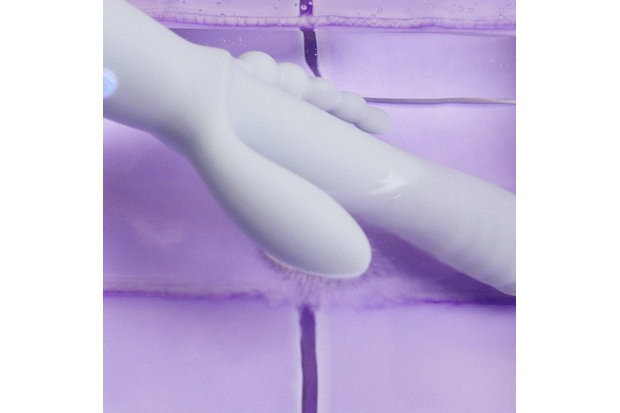 Good Vibes Only - Sage - Triple Stimulation Vibe - Blau