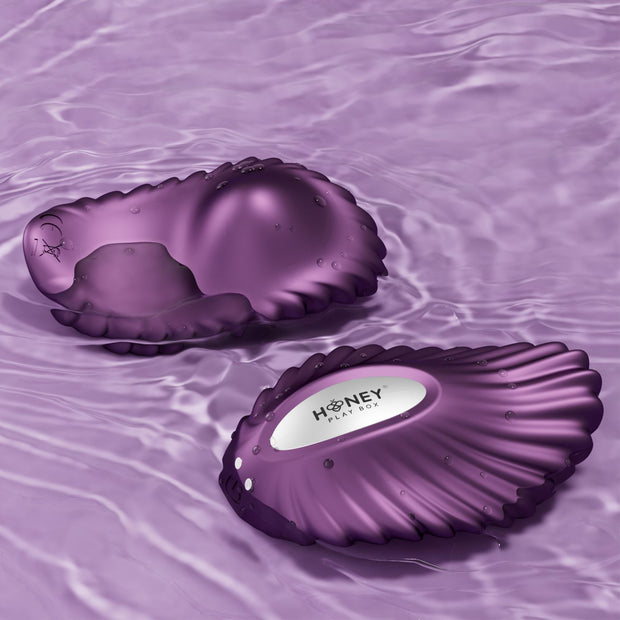 HoneyPlayBox - PEARL App-gesteuerter magnetischer Panty-Vibrator Lila