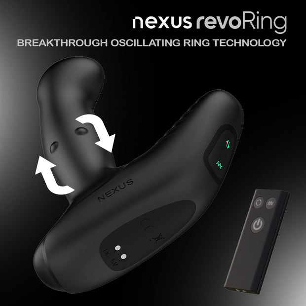 Nexus - REVO RING Roternder Prostata-Massager Mit Fernbedienung