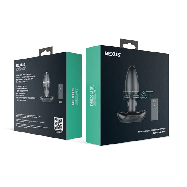 Nexus – BEAT Rhythmischer Vibrations-Butt Plug Mit Fernbedienung