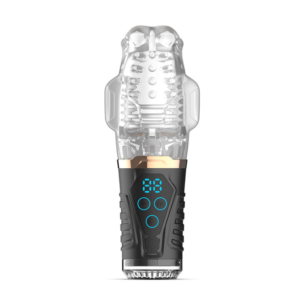 Teazers – Masturbator mit Starker Saugkraft – Stoßen, Vibrieren und Rotiere