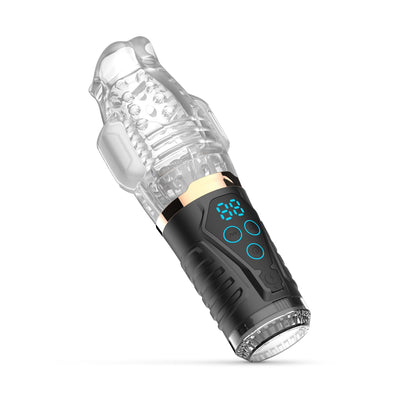 Teazers – Masturbator mit Starker Saugkraft – Stoßen, Vibrieren und Rotiere