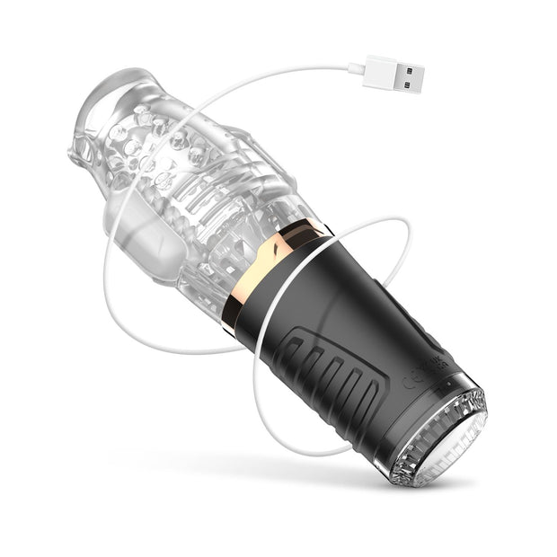 Teazers – Masturbator mit Starker Saugkraft – Stoßen, Vibrieren und Rotiere