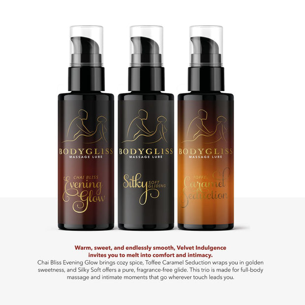 BodyGliss - Travel Edition 3er-Pack - Velvet Indulgence