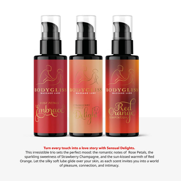 BodyGliss - Travel Edition 3er-Pack - Sensual Delight