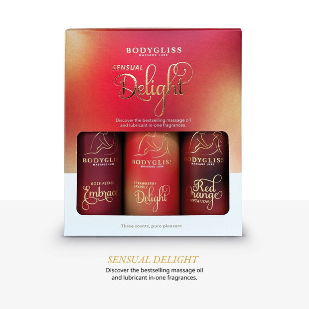 BodyGliss - Travel Edition 3er-Pack - Sensual Delight