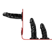 Fetish Collection - Triple Dildo Strap-On Harness