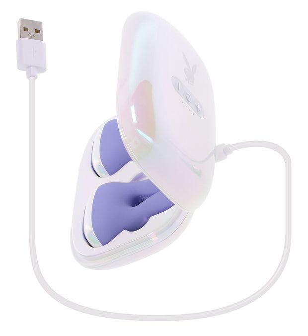 PLAYBOY Pleasure – In A Pinch – Vibrierende Brustwarzenklemmen