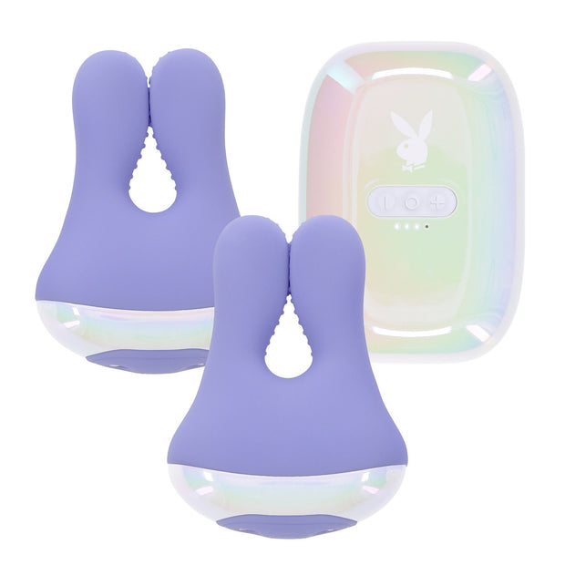 PLAYBOY Pleasure – In A Pinch – Vibrierende Brustwarzenklemmen
