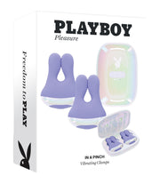 PLAYBOY Pleasure – In A Pinch – Vibrierende Brustwarzenklemmen