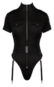 Cottelli COSTUMES – Suspender Body Special Police – Schwarz