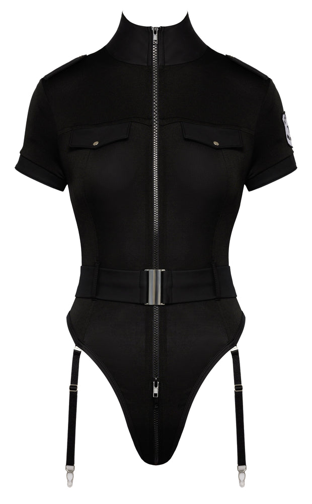 Cottelli COSTUMES – Suspender Body Special Police – Schwarz