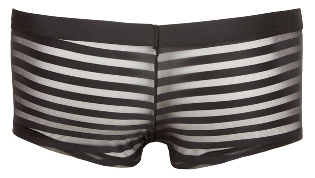 Svenjoyment – Gestreifte Strumpfhose – Semi Transparent