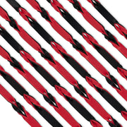 Fetish Collection - Flogger 64 cm - Rot und Schwarz