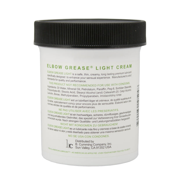 Elbow Grease – LIGHT CREAM Gleitcreme – 118 ml