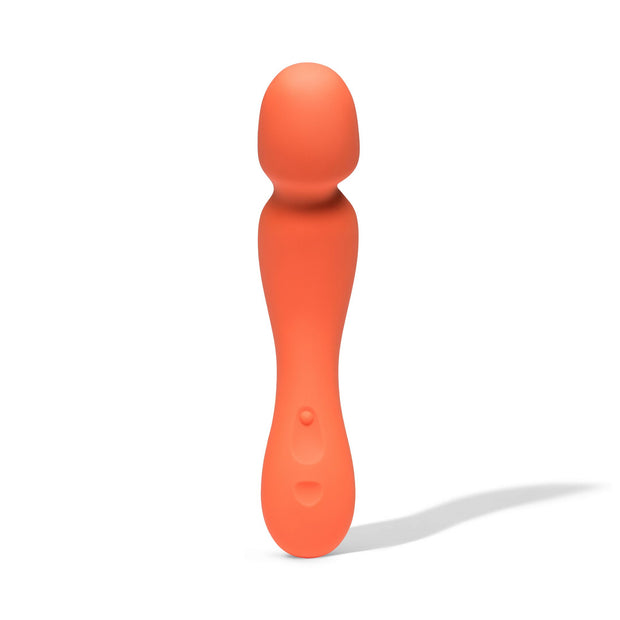 Dame – Min Mini Wand Vibrator – Papaya