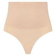 BYE-BRA - NAHTLOSER GÜRTEL STIL TANGA BEIGE GRÖSSE S