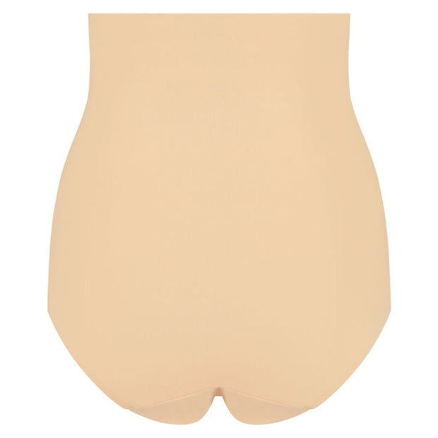 BYE-BRA - NAHTLOSER GÜRTEL STIL HÖSCHEN BEIGE GRÖSSE L