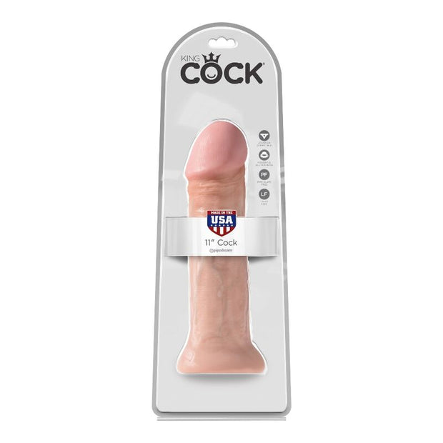 KING COCK - REALISTISCHER DILDO 28 CM