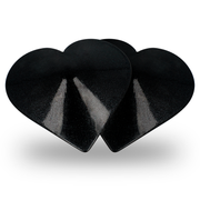 COQUETTE CHIC DESIRE - NIPPELABDECKUNGEN MIT SCHWARZEN HERZEN