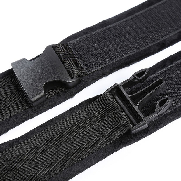 OHMAMA FETISH - HANDGELENKFesselN AUS NYLON MIT HAKEN- UND SCHLEIFENVERSCHLUSS