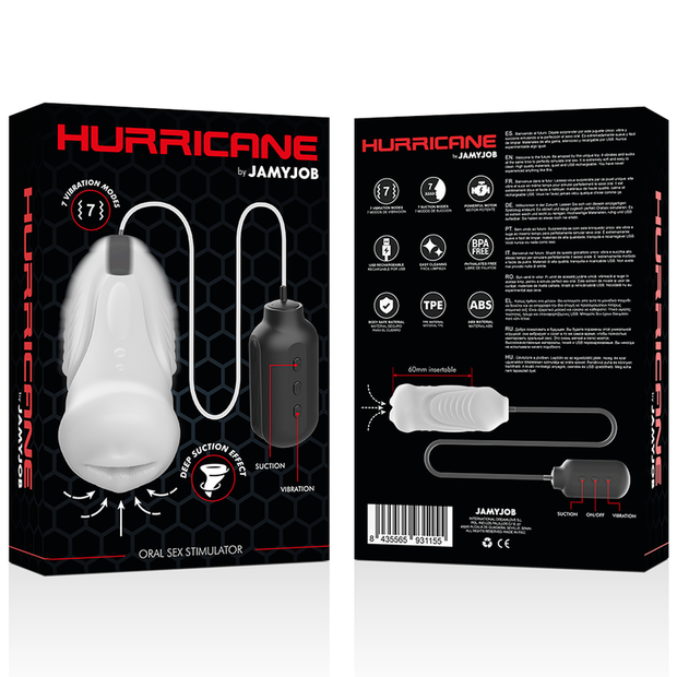 JAMYJOB - HURRICANE STIMULIERENDE WELLEN, ORALSEX