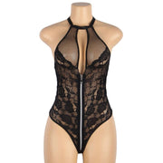 SUBBLIME - TEDDY BLUMEN SPITZE REISSVERSCHLUSS L/XL